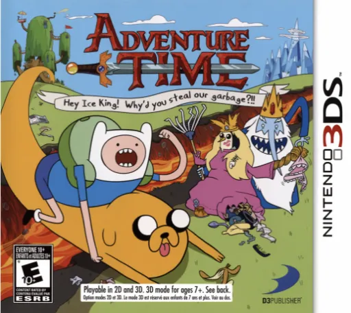 Adventure Time - Hey Ice King! Why'd You Steal Our Garbage!! (USA) (Rev 1)